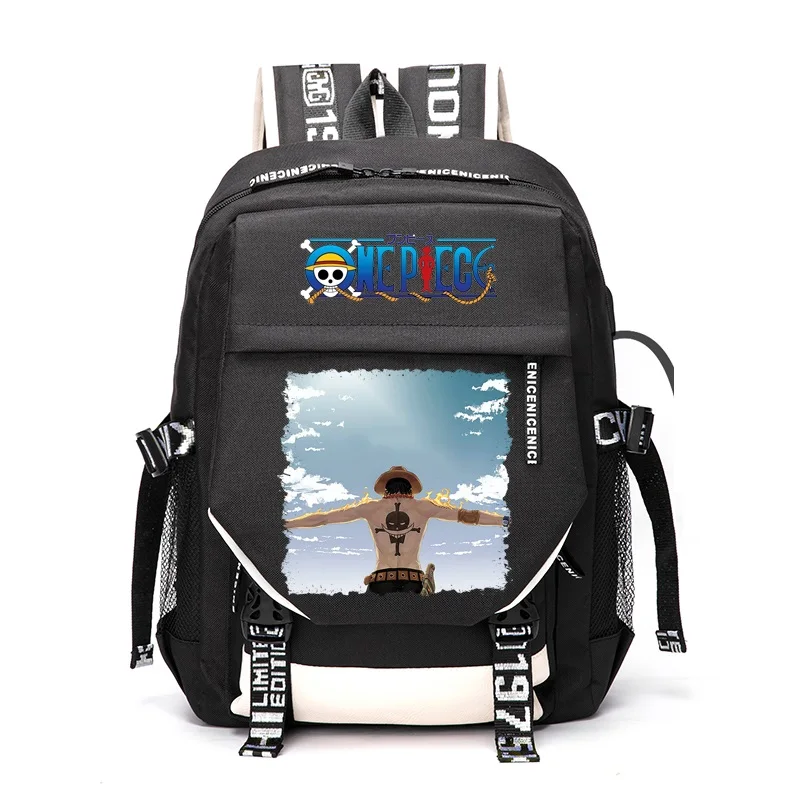 

ONE PIECE Luffy Zoro Nami Law Sabo Outdoor Travel Rucksack Casual Schoolbag Student Backpacks