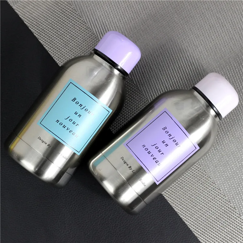 

350ml Milk Bottle Shape Vacuum Thermos Water Bottle Japanese Style Insulation Flasks Travel Thermal Coffee Mug Termos