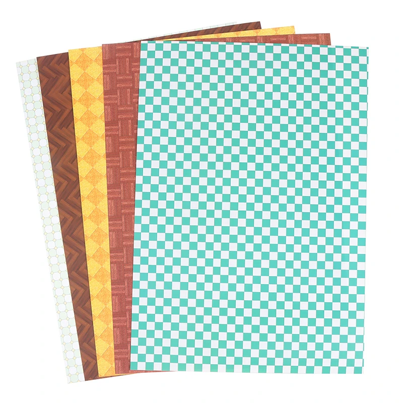 

1 шт. 1/12 миниатюрные напольные обои для кукольного домика, кухни, столовой, гостиной, украшение для кукольного домика «сделай сам»