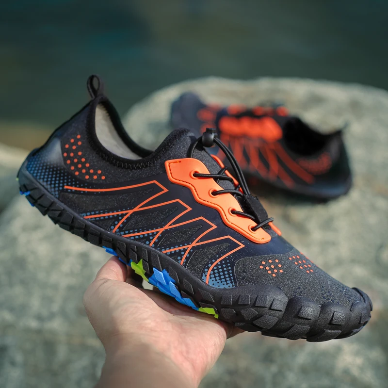 Босоножки женские и мужские для воды дышащие сетчатые кроссовки плавания на море