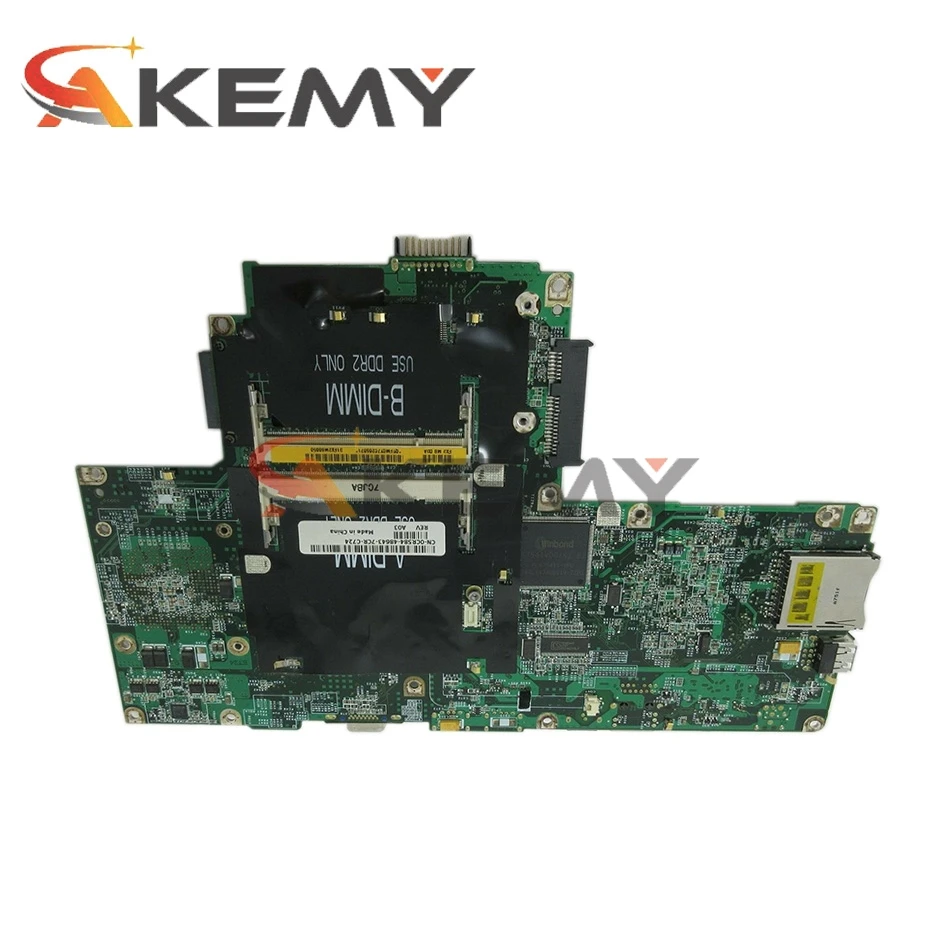 

Akemy For Dell Inspiron 1501 Laptop Motherboard CN-0UW953 0UW953 CN-0CR584 0CR584 Socket S1 DDR2 Free CPU