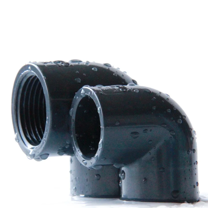 

1/3pcs 1/2"-2"PT Elbow PVC Fitting DIN Pipe Connector Aquarium Filter System Joint Fish Tank Water Supply 20mm to 63mm