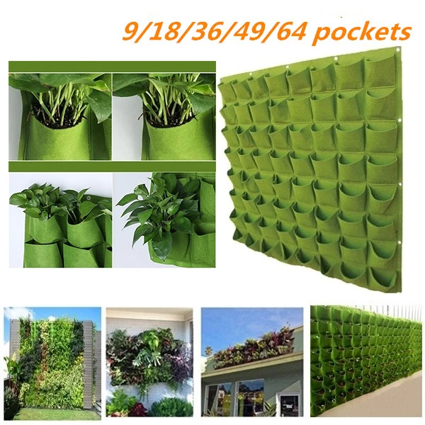 

Сумка для выращивания зеленых цветов, садовый мешок для домашней и гостиной посадки, сетчатый мешок для посадки