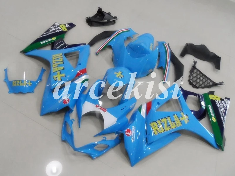 

Комплект обтекателей для Мотоцикла Suzuki GSXR1000 2007 2008 K7 07 08 небесно-голубого цвета