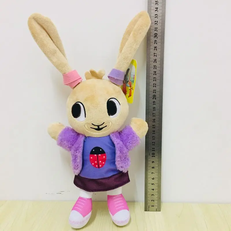18-36 см мультфильм Bing Кролик плюшевая игрушка, Fnaf Bing друзья флоп Сула слон панда Медведь чучело животных плюшевые куклы для девочек - Цвет: 32cm coco