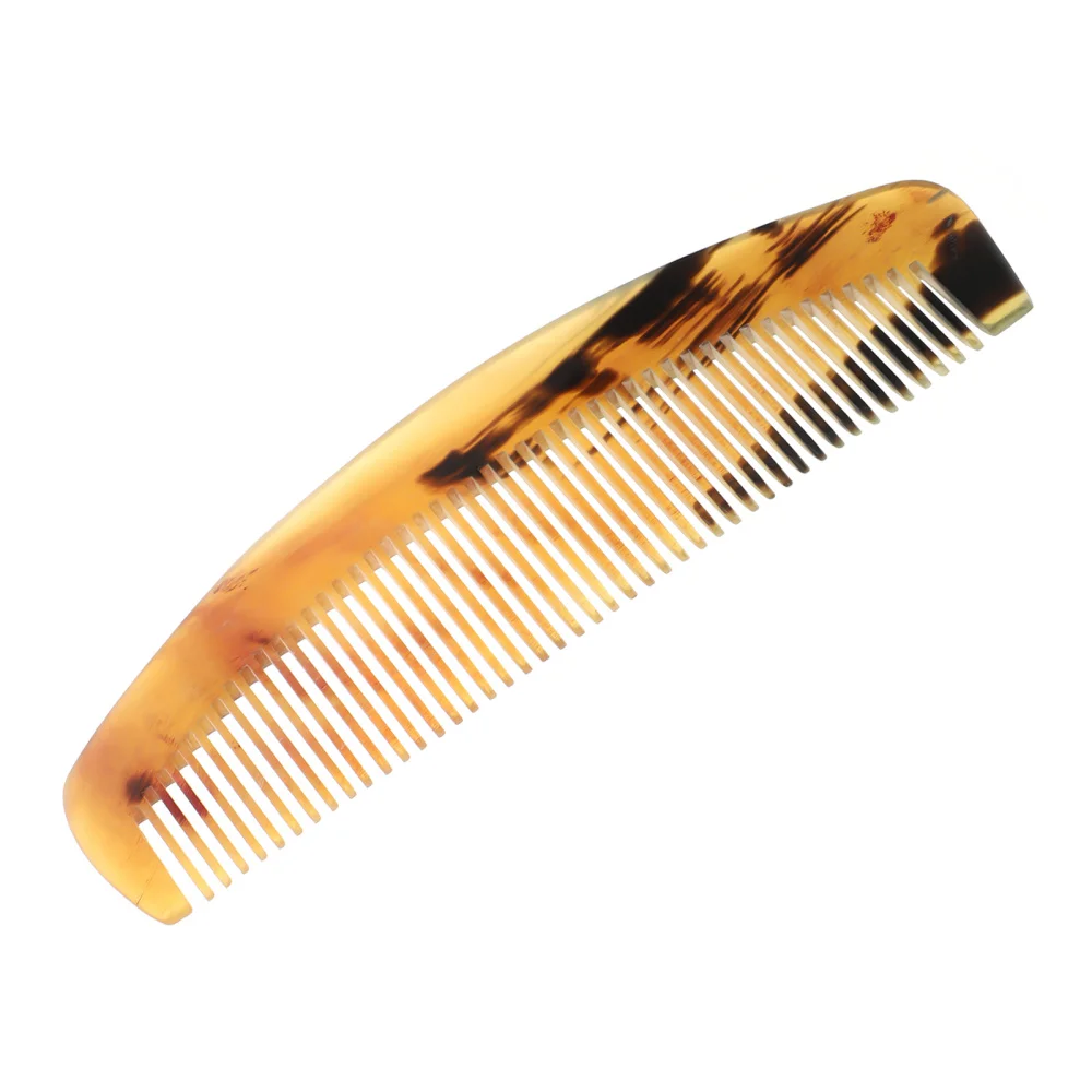 

1Pc Hair Comb Sheep Horn Comb Hair Anti-Static Styling Comb (Assorted Color)