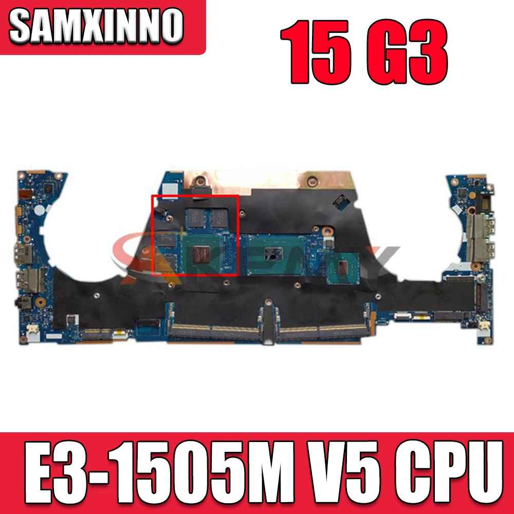 

Для HP ZBOOK 15 G3 840933-001 840933-601 842418-601 LA-C401P V5 E3-1505M M1000M с 100% рабочим корпусом