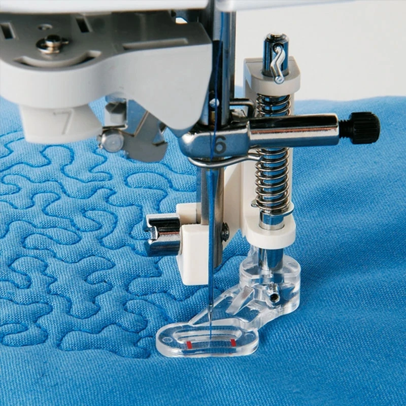 

Free-Motion Darning Quilting Embroidery Sewing Machine Presser Foot - Fits All Low Shank Singer, Brother, Babylock, Janome, Juki