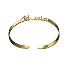 2021 браслет с именем на заказ, браслет из нержавеющей стали, регулируемый на день рождения девочки мальчика подарок