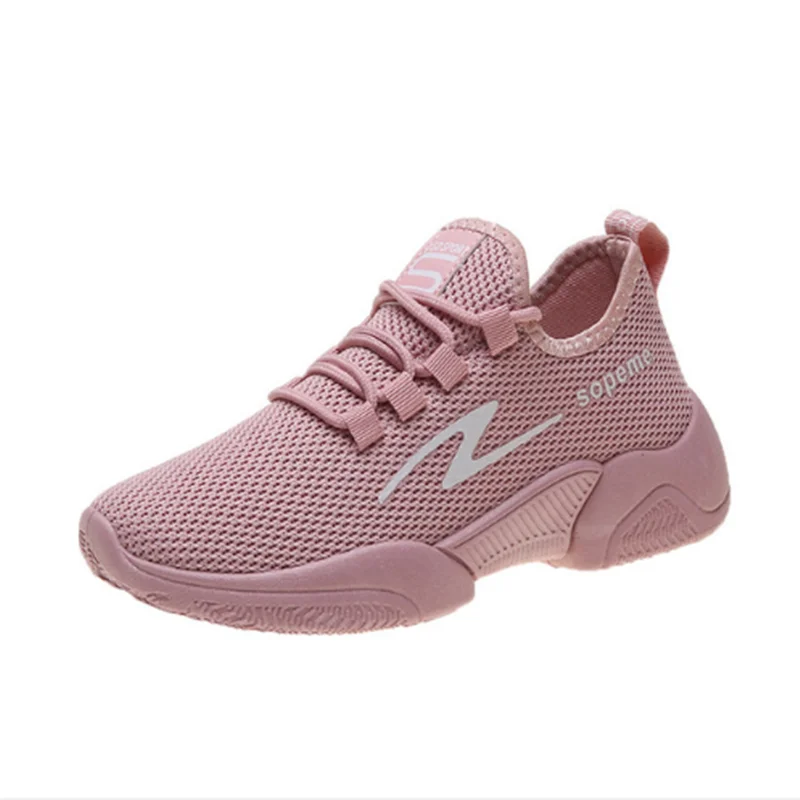 Кроссовки носки женские на шнуровке Вулканизированная подошва Повседневная