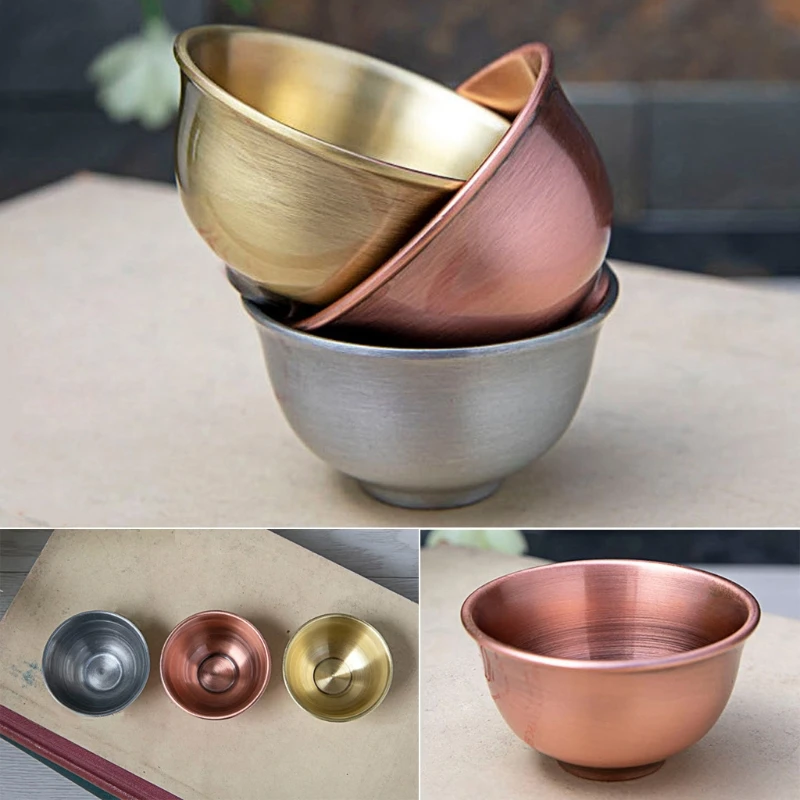 Chalice Wine Vintage Teacup Solid Color Mini Glasses Medieval Decor for Home Bar Party Wedding Decoration | Дом и сад