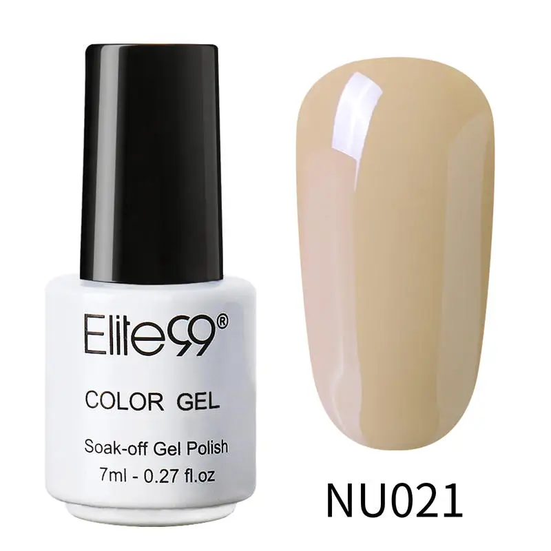 Elite99 Гель лак для ногтей маникюра серия Nail Art полуперманентный 7 мл 24 цвета|Гель