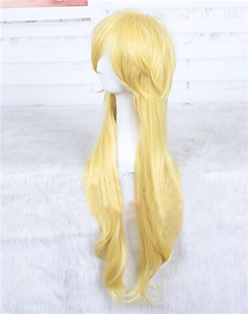 Парик для косплея Супер Марио Братья Принцесса Персик термостойкие