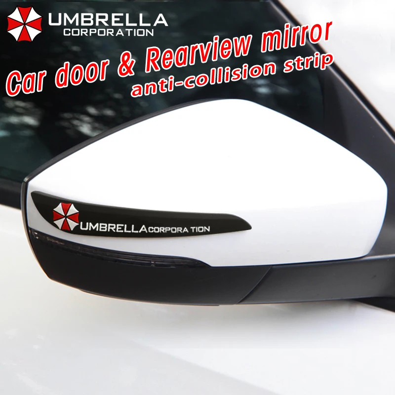 Автомобильная Дверь Зеркало заднего вида анти столкновения полоски царапины