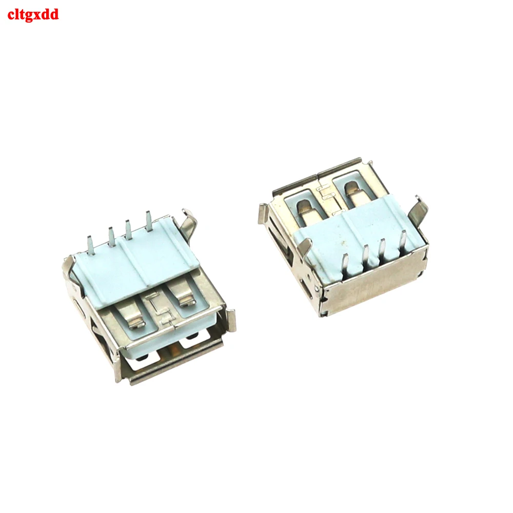 

10Pcs USB Type A Standard Port Female Solder Jacks Connector PCB Socket USB-A