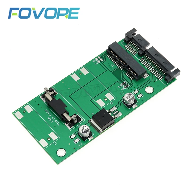 2017 Новый mSATA SATA адаптер mini PCI E до 2 5 &quotSATA II SSD HDD 22 Pin жесткий диск конвертер|msata to