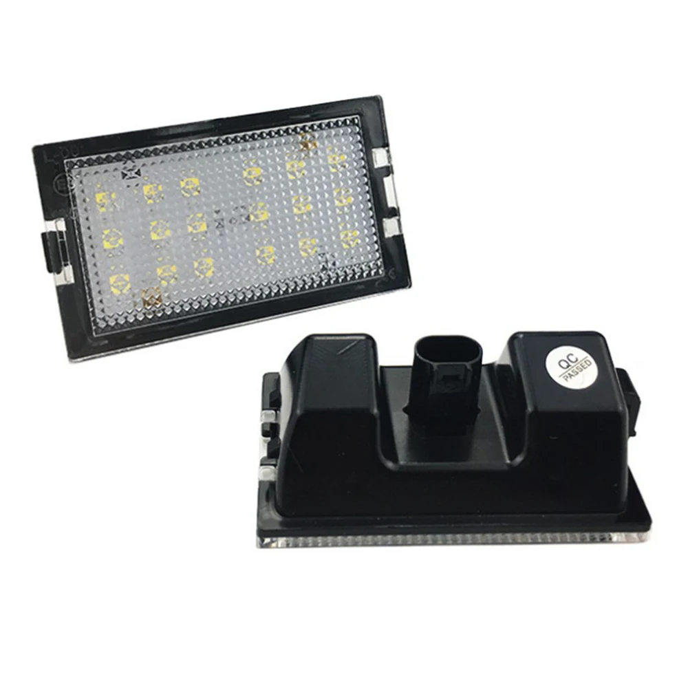 2 шт. автомобиль Бесплатная светодиодный номерного знака светильник для Мы