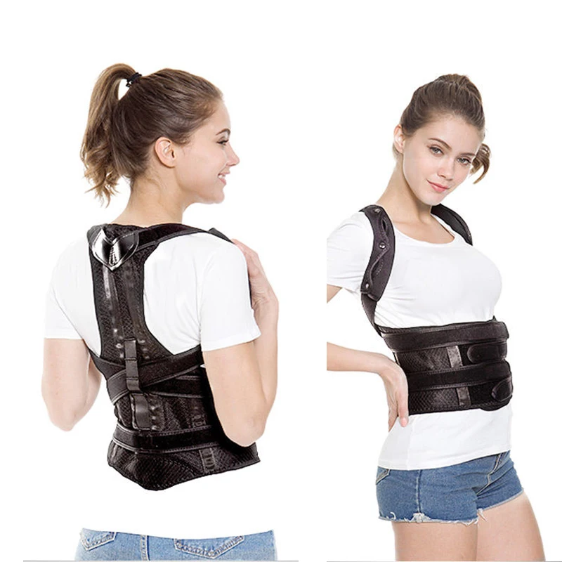 Универсальный Корректор осанки и тренажер для талии бандаж спины поддержка