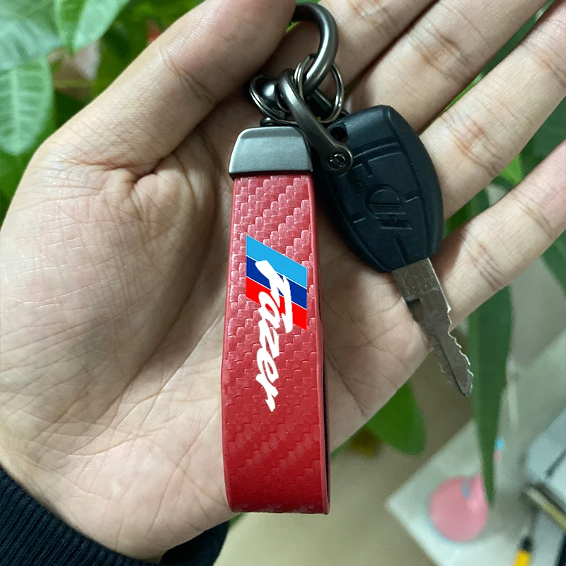 

Motorcycle Keychain Holder Keyring Key Chains Lanyard Bijoux Gifts Cars Key for Yamaha FZS 600 FZS600 Fazer 1998-2003 1999 2000
