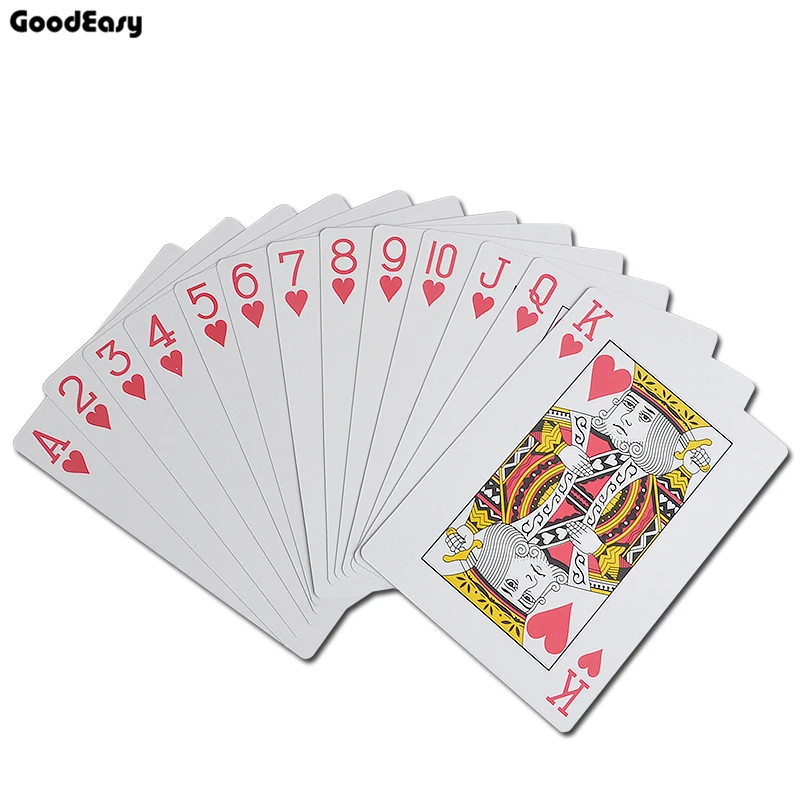 Карты игральные из 100% ПВХ водонепроницаемые карты для покера карт бумага пожилых
