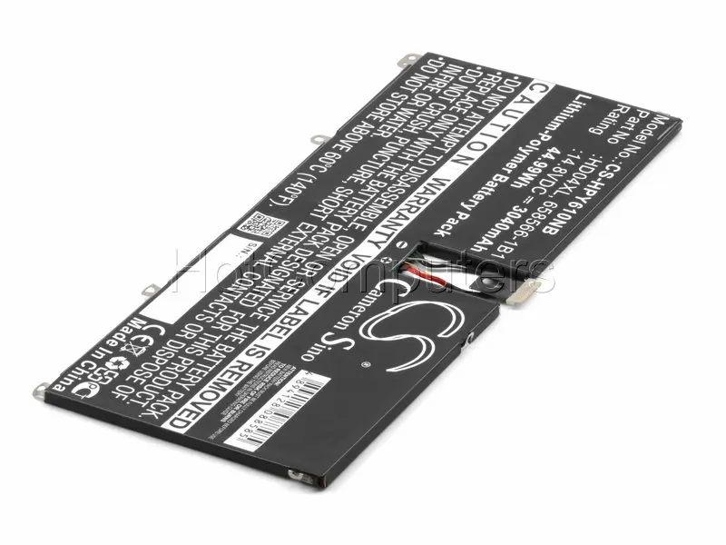Аккумулятор HD04XL HSTNN-IB3V TPN-C104 для HP Envy 13-2000 Spectre XT Pro 13-b000 Series p/n: 685866-171 685989 - купить по