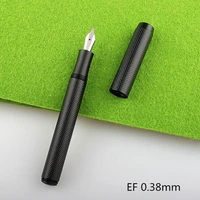 high quality stationery black ink ef f ef nib writing smooth portable adults kids fountain pen birthday gift school
