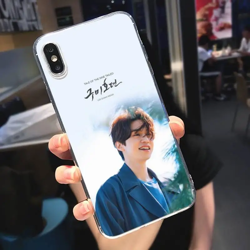 

Tale of the Nine Tailed Lee Dong Wook Phone Case Transparent soft For iphone 5 5s 5c se 6 6s 7 8 11 12 plus mini x xs xr pro max