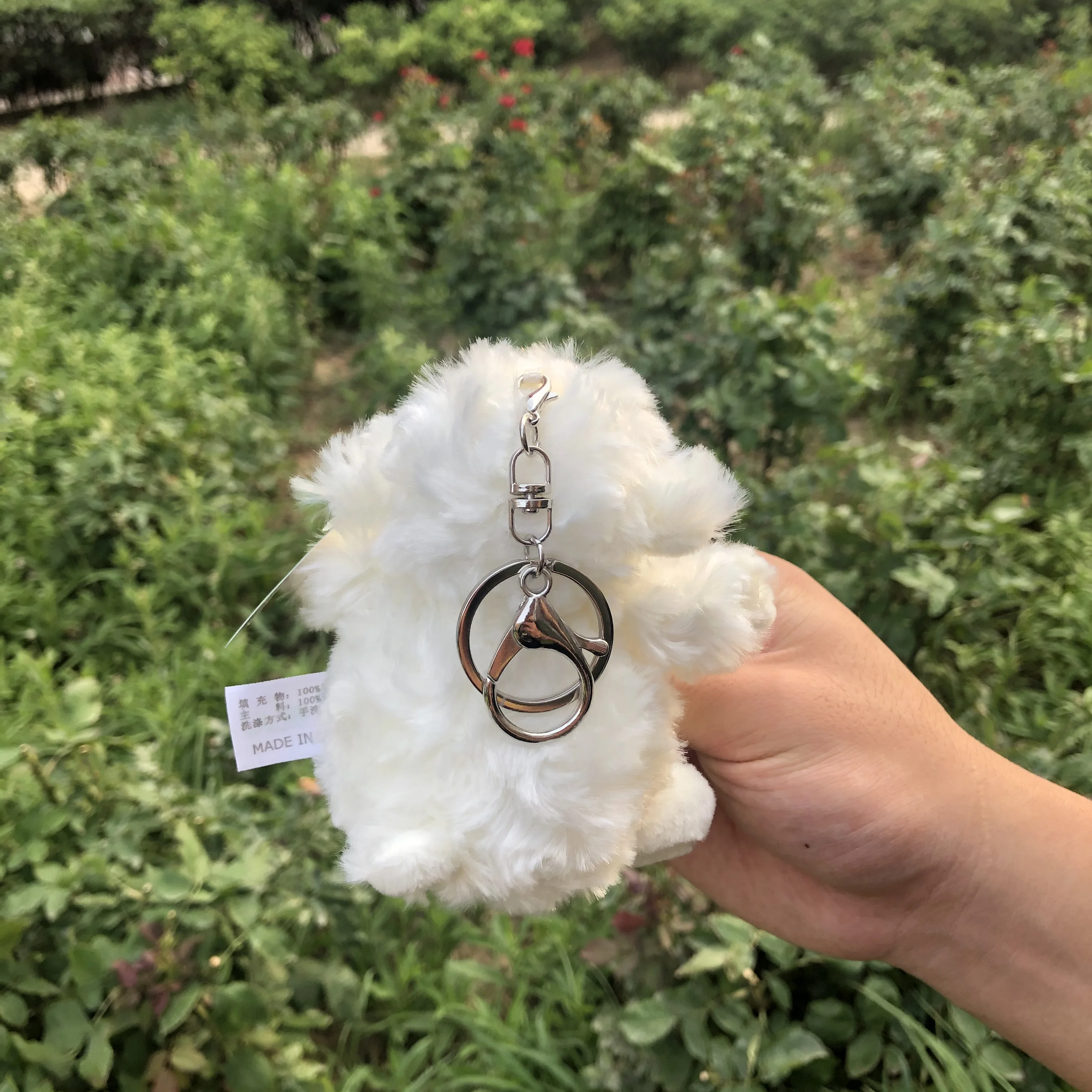 Web celebrity ins cute cartoon love sheep plush doll pendant key chain girl personality creative hanging ornaments | Игрушки и хобби