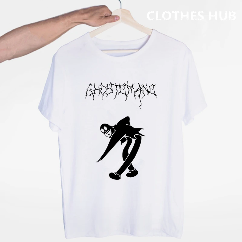 Футболка GHOSTEMANE Лидер продаж Летняя Повседневная футболка с принтом|Мужские