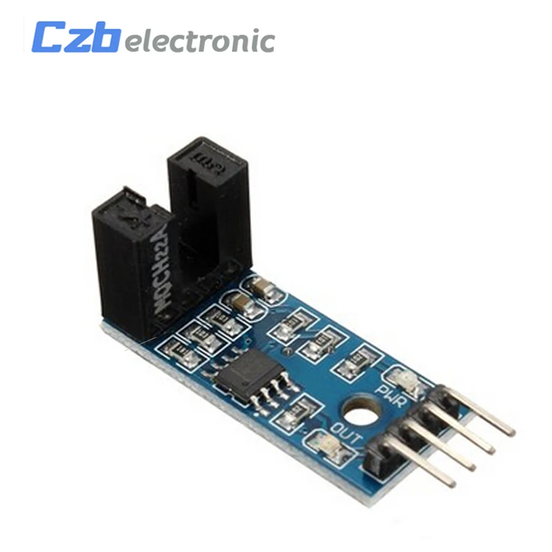 ИК Оптрон типа слота 3 в 5 модуль датчика скорости LM393 для Arduino соединительный