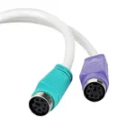 USB мужчина к PS2 PS2 Женский конвертер Кабель адаптер шнура конвертера клавиатура для Windows 98SEME2000XPVista