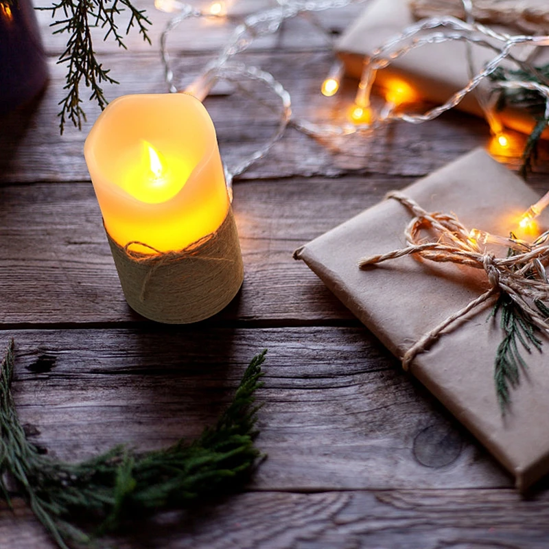 3 шт. светодиодные свечи с пультом ДУ | Лампы и освещение