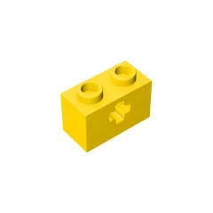 

Compatible with Lego-small particle Street View puzzle building block 1 * 2 high brick parts with shaft hole 32064 toy