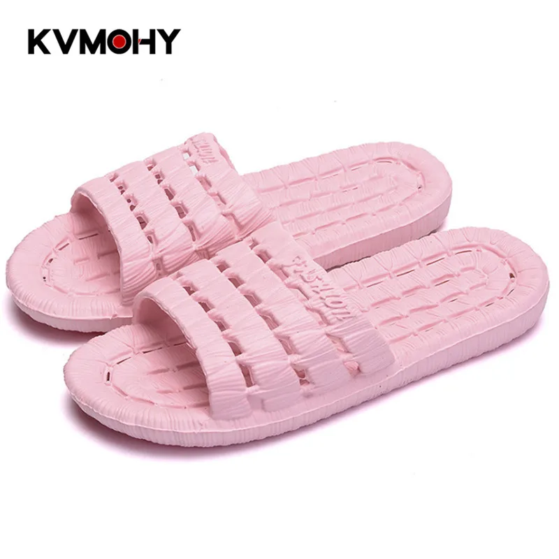 Женская обувь Домашние тапочки Черные шлепанцы унисекс Мужские и женские летние