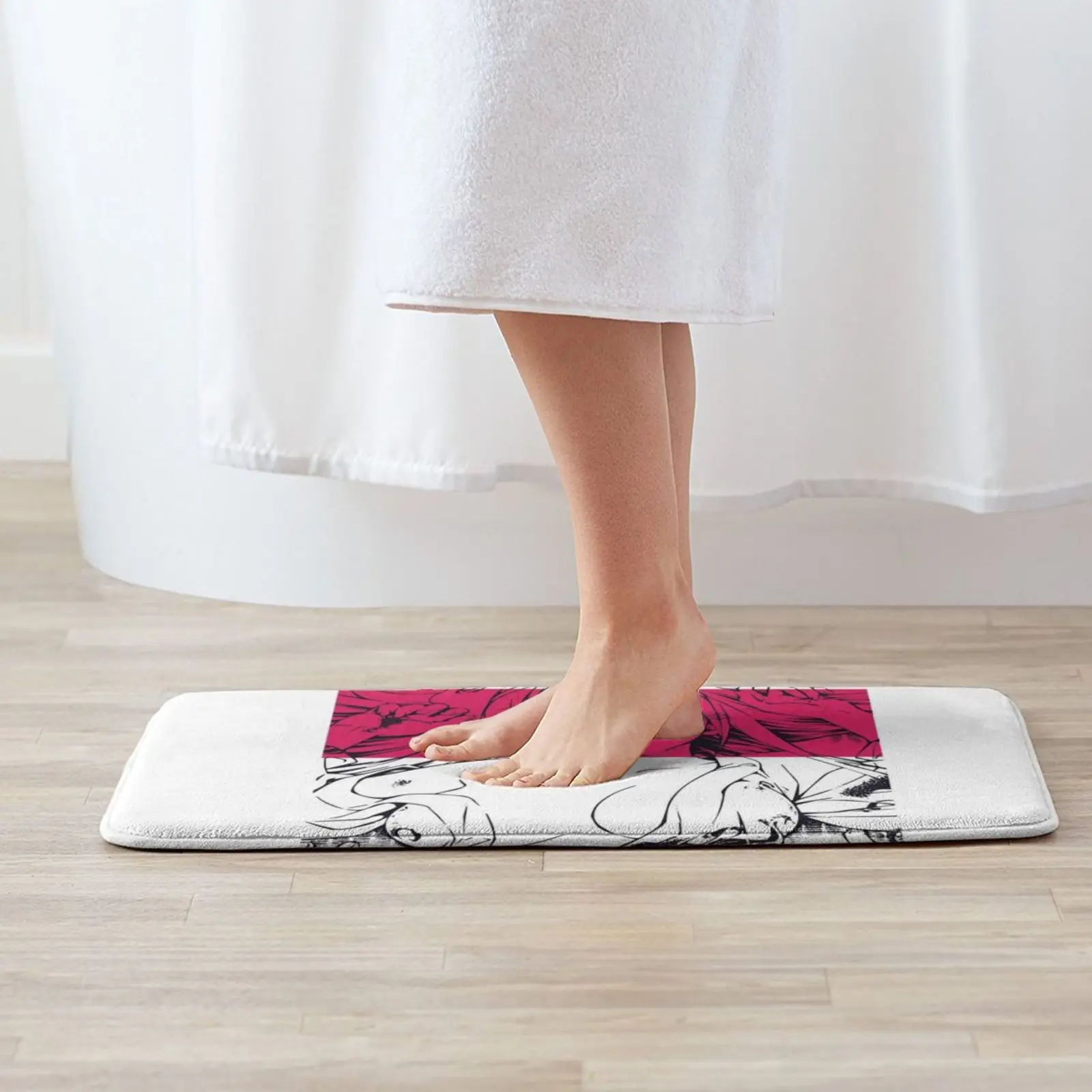 Мягкий Нескользящий Коврик Yuragi soun No Yuuna San ковер подушка Аниме Манга Япония