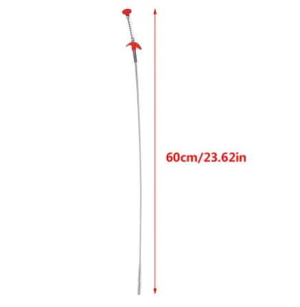 

60-160cm Pipe Dredging Tools Drain Snake Drain Cleaner Sticks Clog Remover Cleaning Tools Household For Kitchen
