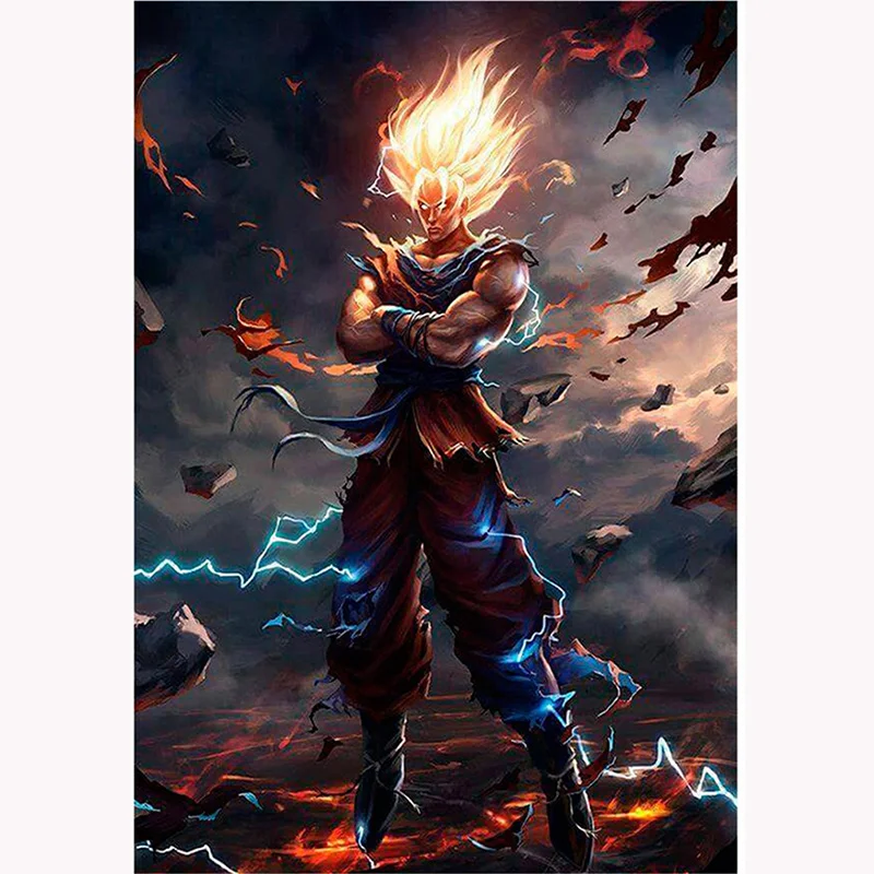 Алмазная живопись 5D сделай сам наборы для вышивки крестиком аниме алмазная