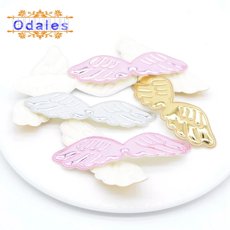 36 шт. смешанный Блестящий Форма Крыло ангела с аппликацией для детей &quotсделай