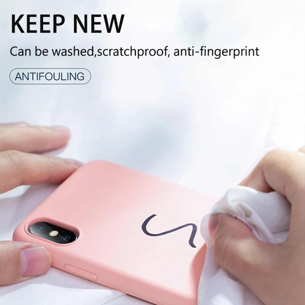 For Apple iPhone 5 5S SE Case Original Liquid Silicone Phone Cover iPhone 12 11 Pro Max X XR XS Max 8 7 6S 6 Plus Thin Soft Case