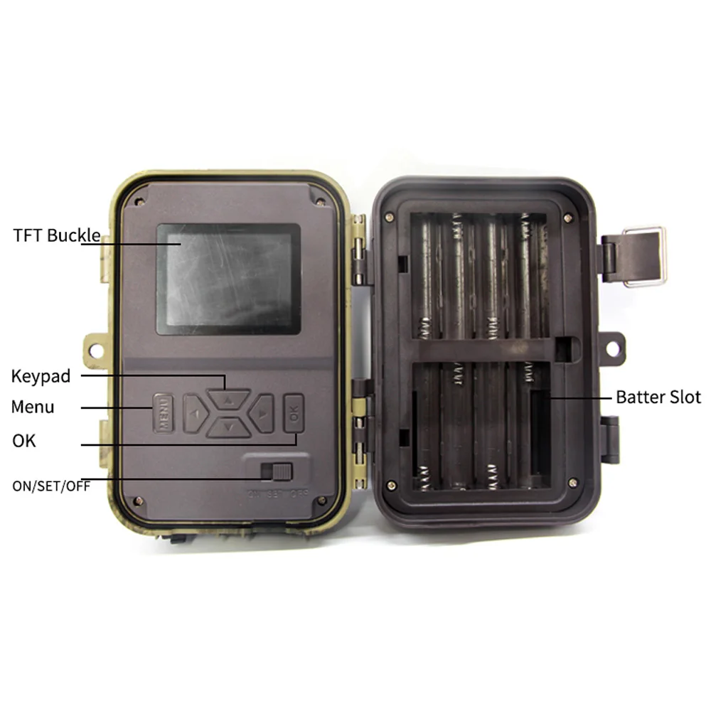 

Hunting Camera 16MP 1080P 0.6S Motion Digital Infrared Night Vision Waterproof Trail Camera for Outdoor Wildlife Watching