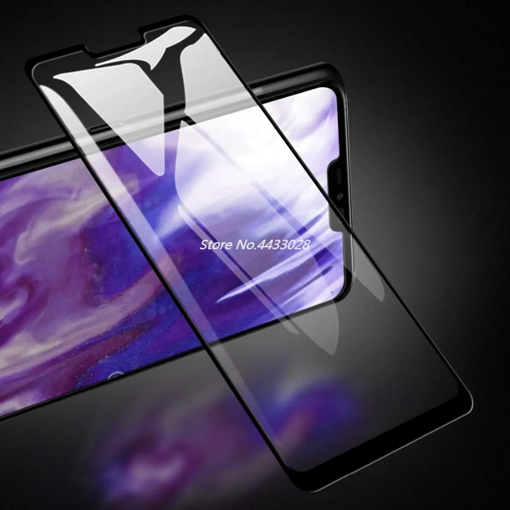 3D 9H полное клеевое покрытие черное закаленное стекло для LG V50 G7 Plus защита экрана