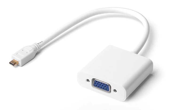 1080P Micro HDMI к VGA Женский видеокабель адаптер для ПК ноутбука проектора дисплея HDTV