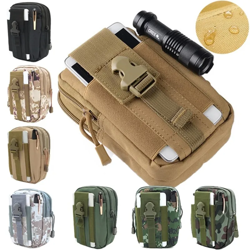

8 Colors Waist Pack Bag Multifunctional Cycling Universal Optional Running Climbing Durable Large Capacity Waterproof Oxford