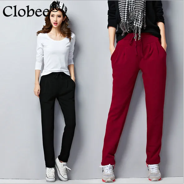 6XL Летние Формальные теплые брюки Pantalones Mujer 2019 женские элегантные свободные