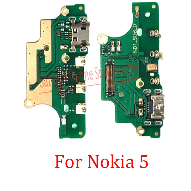 Оригинальная плата подключения док станции USB для Nokia 5 TA 1024 1027 1044 1053 зарядки