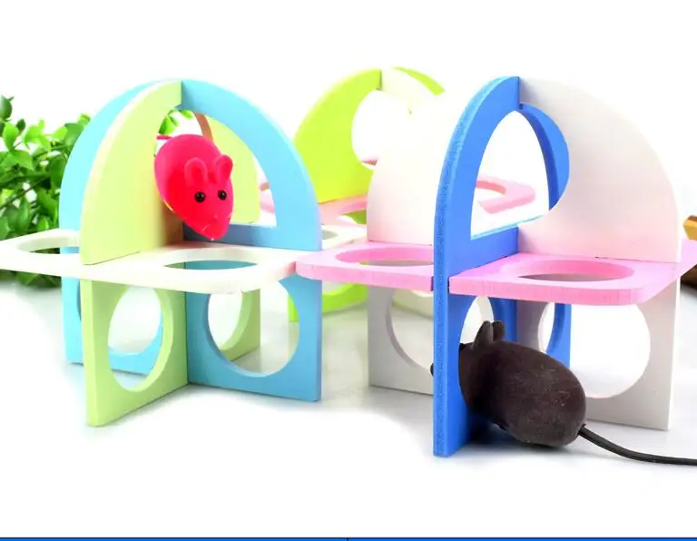 Хомяк деревянная игрушка хомяк вилла дом для домашних животных лестница