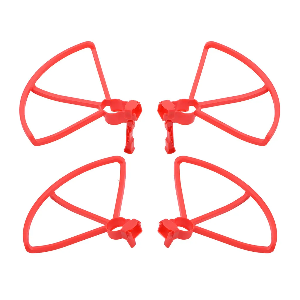 Красный Защита пропеллера+ Расширение шасси для посадки для Hubsan Zino H117S Дрон Квадрокоптер детские игрушки Горячая# G20 - Цвет: Красный