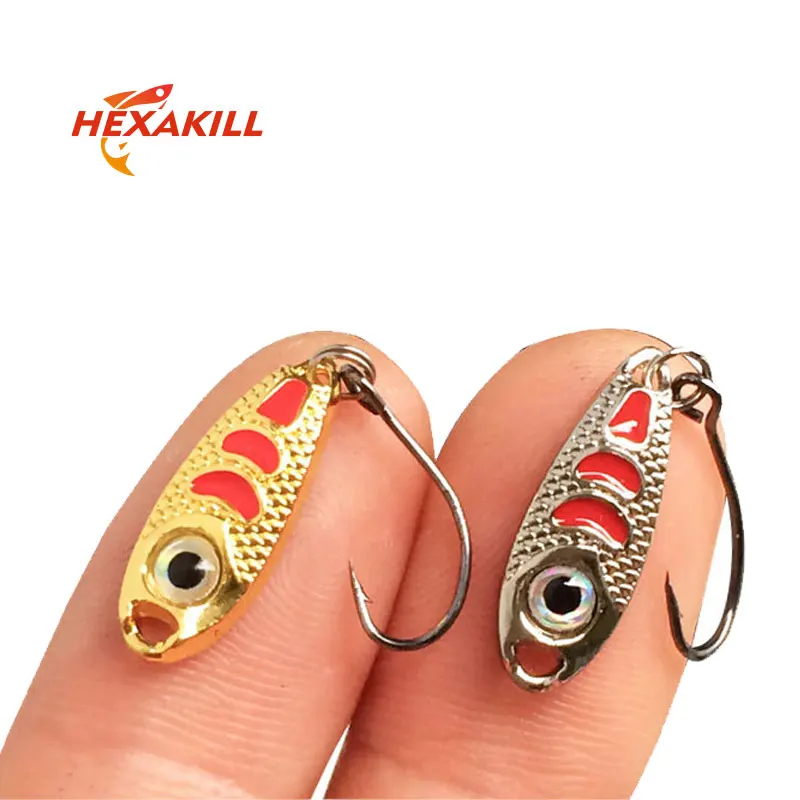 

HEXAKILL Metal Jig Spinner VIB Fishing Lures Wobblers CrankBaits Shone Shad Trout Spoon Isca Artificial for Carp Fishing Pesca