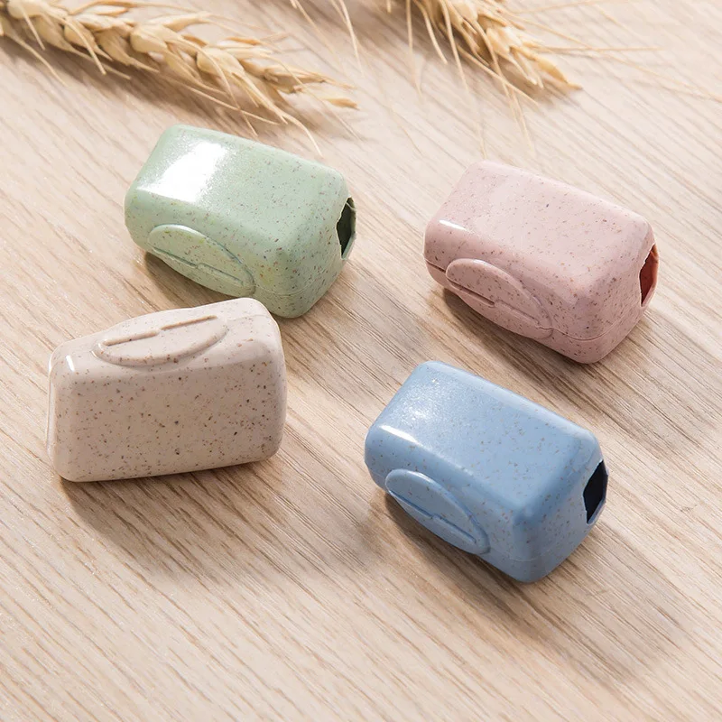 

4Pcs/Lot Portable Toothbrush Head Cover Case For Travel Hiking Camping Toothbrush Box Brush Cap Case Support Bathroom Accessory