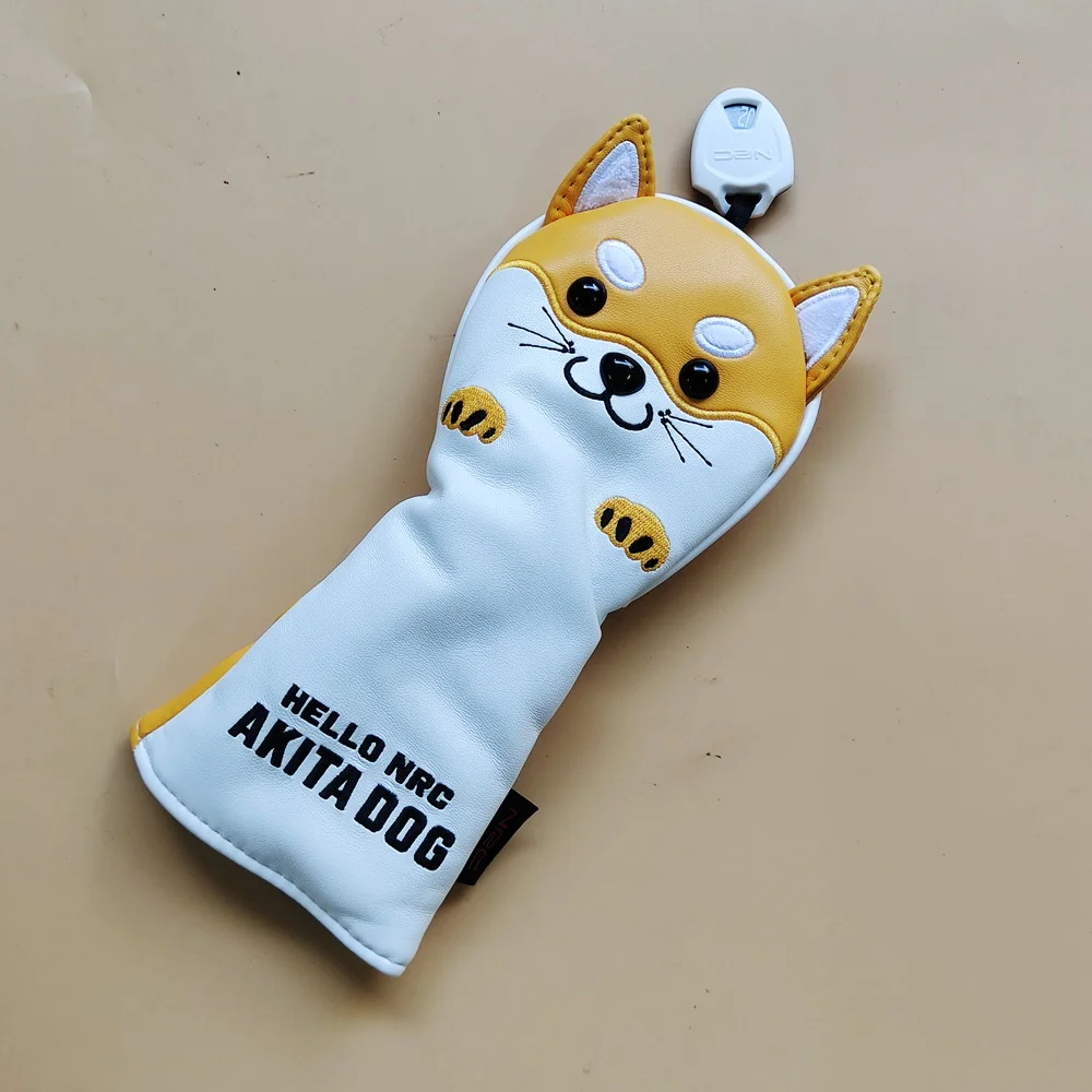 Гибридная накладка на голову для собачьего клуба Akita Yellow универсальная с биркой